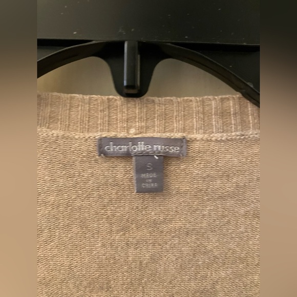 Charlotte Russe cardigan embellished with pearls and tulle - Picture 6 of 7